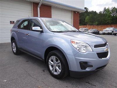 Chevrolet equinox ls new 4 dr suv automatic 2.4l l4 dir dohc 16v silv topaz met