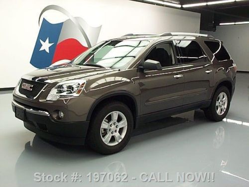 2012 gmc acadia sl cruise control alloy wheels only 37k texas direct auto