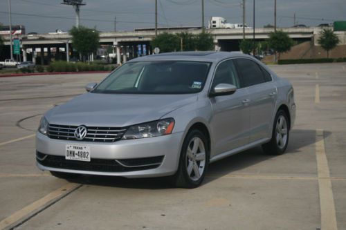 2012 volkswagen passat 4dr sdn 2.0l dsg tdi se w/sunroof no reserve passat tdi