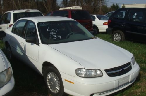 2003 chevrolet malibu base 3.1l no reserve!!