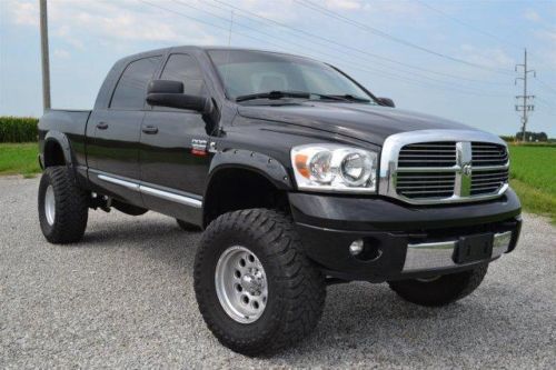 Sell Used 2009 DODGE RAM 3500 MEGA CAB 4X4 4WD DIESEL 6 7L I6 LARAMIE 