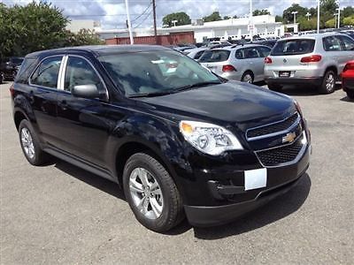 Chevrolet equinox fwd 4dr ls new suv automatic 2.4l 4 cyl  black