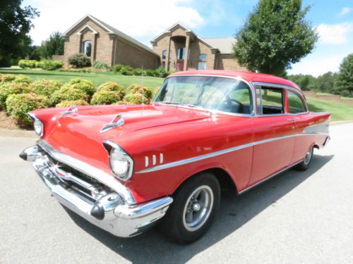 1957 chevrolet beliar 2 door post