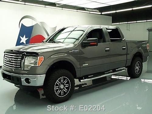 2011 ford f-150 crew 4x4 lift ecoboost texas ed 45k mi texas direct auto