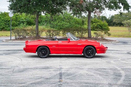 1986 alfa romeo spider sspecial edition quadrifoglio