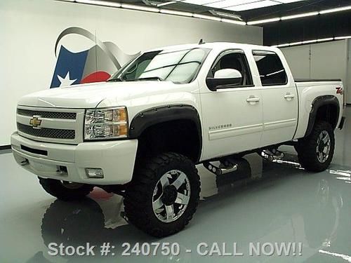 2010 chevy silverado lt z71 4x4 lift nav soft tonneau!! texas direct auto