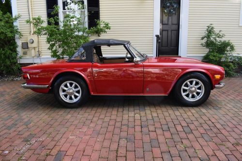 1970 triumph tr6 2dr convertible