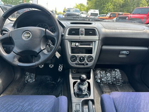 2002 subaru impreza 4dr sdn wrx manual