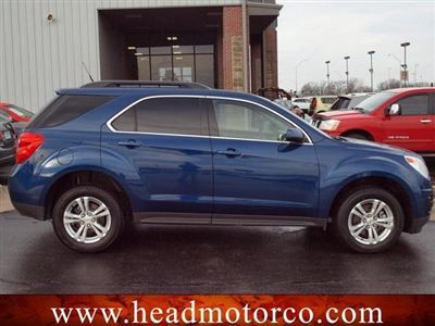 2010 chevrolet equinox lt low miles 4 dr suv auto gas 2.4l l4 dir dohc 16v blue