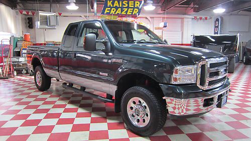 06 f250 xcab xlt 4x4 long bed powerstroke diesel 6-cd keyless liner great price!