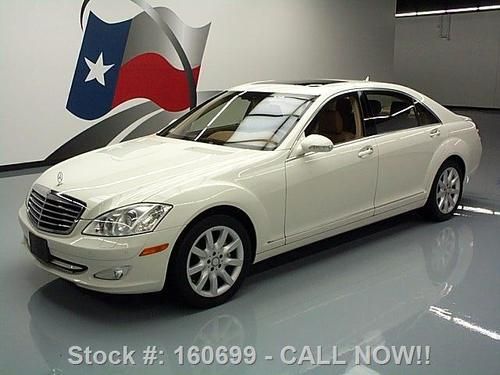 2008 mercedes-benz s550 p2 sunroof nav park asssit 35k texas direct auto