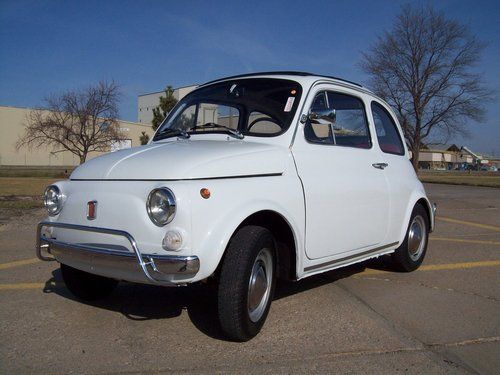 Reconditioned 1970 fiat 500 l 500l show winner