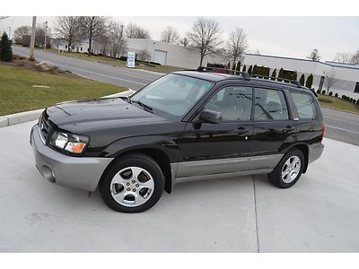 2003 subaru forester awd car fax available