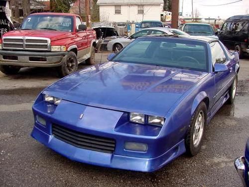 1992 chevrolet camaro rally sport 350 automatic t-tops big cam