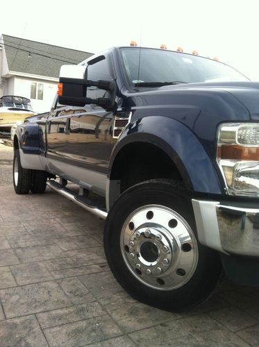 2008 ford f-450 super duty lariat crew cab ** no reserve **