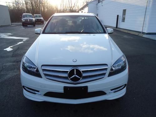 2011 mercedes-benz c-class c300 4matic sport sedan with nav