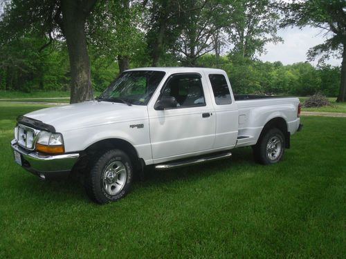 2000 ford ranger xlt extended cab pickup 4-door 3.0l