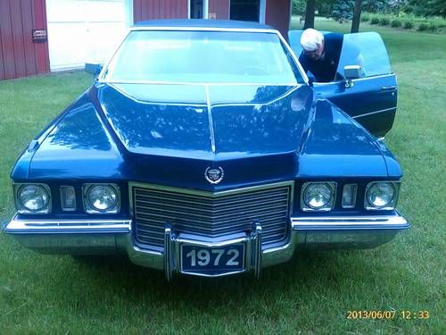 1972 cadillac fleetwood 60 special sedan 4-door 7.7l