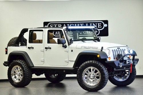 2013 jeep wrangler unlimited moab ed offroad pkg loaded lift leather navigation