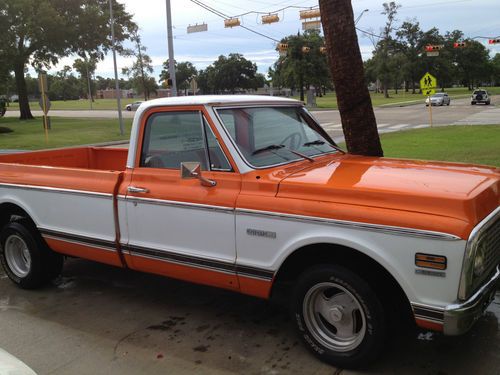 1972 super cheyenne completely original motor 350 v8 ac tilt