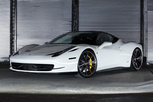 2011 ferrari 458 italia | novitec carbon fiber body kit | vossen forged wheels