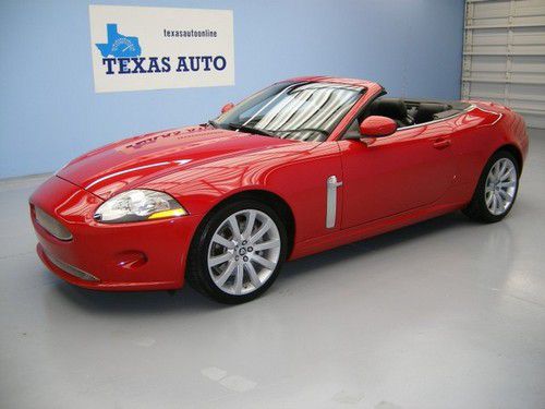 We finance!!!  2007 jaguar xk convertible auto paddles nav heated seats 1 owner