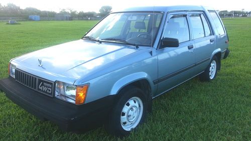 1983 toyota tercel 4wd *all original* 1 owner*