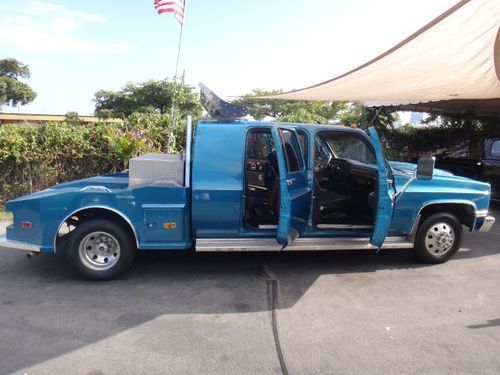 1986 chevy silverado 1 ton dually custom car hauler truck show truck!