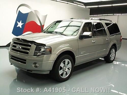 2008 ford expedition el ltd 4x4 nav rear cam dvd 68k mi texas direct auto