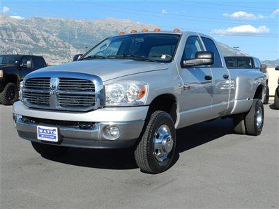 Dodge ram quad cab dually 4x4 cummins diesel longbed 6 speed manual tow