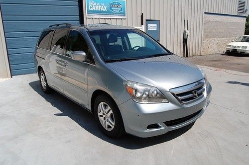 One owner warranty 2007 honda odyssey ex l sunroof leather alloy 07 minivan exl