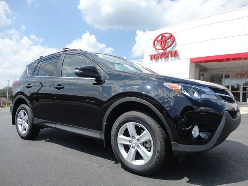 2013 rav4 xle awd navigation sunroof camera 4366 miles certified video black 4wd