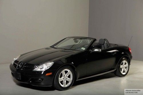 2006 mercedes benz slk280 convertible xenons leather alloys black auto