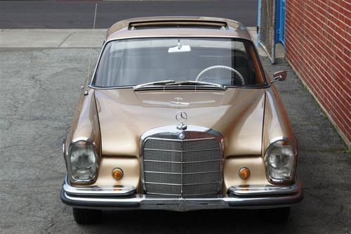 1965 mercedes benz 300se coupe w112 manual with sunroof