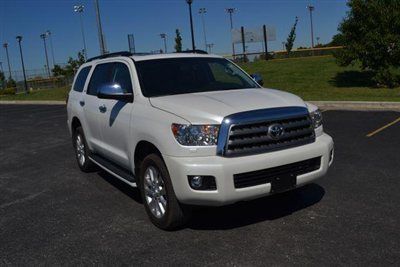 2012 toyota sequoia platnum all wheel drive loaded