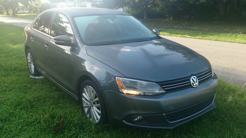 2001 vw volkswagen jetta 2.5l sel gray leather, sunroof, nav, bluetooth - loaded