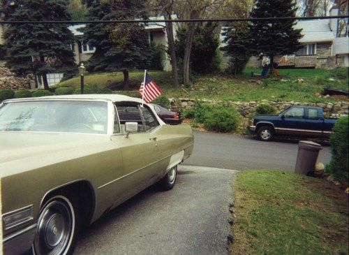 1968 cadillac deville base convertible 2-door 7.7l