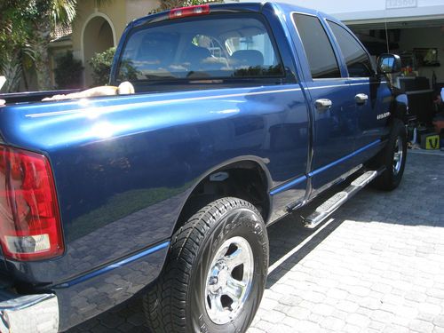 2005 dodge ram slt 1500 quad cab 4x4 5.7 hemi magnum florida truck