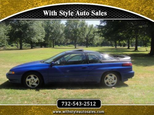 1992 subaru svx lsl top model coupe 2-door 3.3l no reserve leather sunroof awd