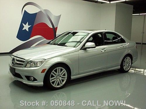 2009 mercedes-benz c300 sport automatic sunroof 18k mi texas direct auto