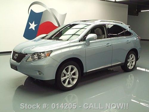 2010 lexus rx350 leather sunroof nav rearview cam 54k texas direct auto