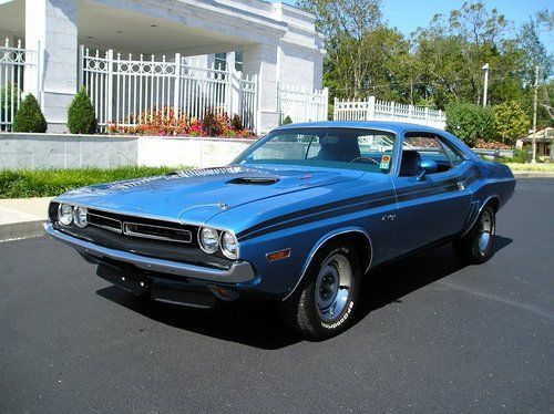 1971 dodge challenger r/t, 383ci, 4-speed, original buildsheet, b5 blue, mint