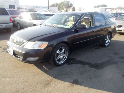 2000 toyota avalon, no reserve