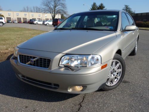 Volvo s80 awd navigation heated leather seats sunroof clean no reserve