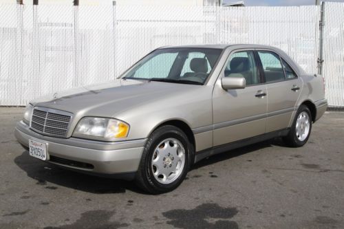 1996 mercedes-benz c-class c220 automatic 4 cylinder no reserve