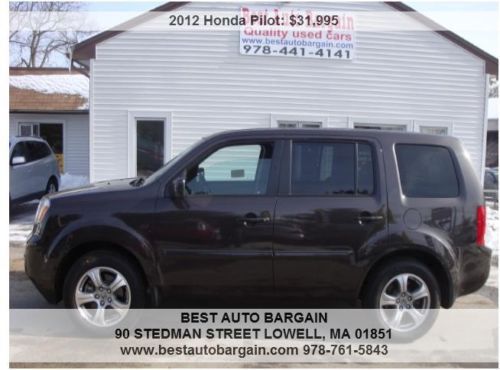 2012 honda pilot ex-l sport utility 4-door 3.5l