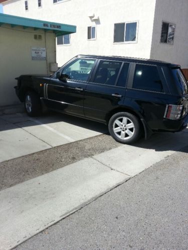 2003 land rover range rover suv 4x4