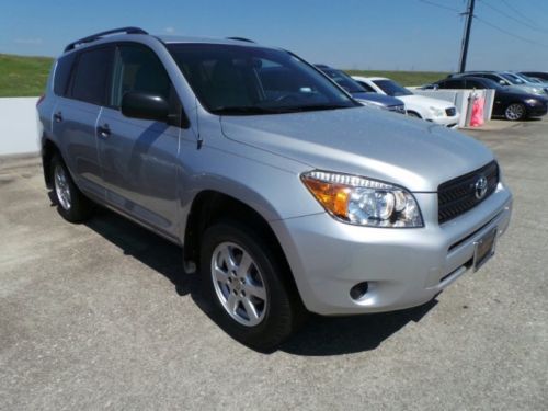 2007 toyota rav4 2wd 4cyl silver gray leather ship assist 84k miles automatic
