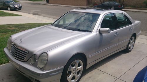 2002 mercedes-benz e320 base sedan 4-door 3.2l