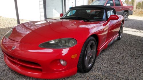 1994 dodge viper soft top v-10 6 speed only 44k very clean runs and drives 100%